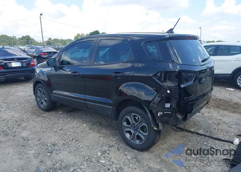 2021 Ford Ecosport S from USA, damaged, VIN MAJ3S2FEXMC444941